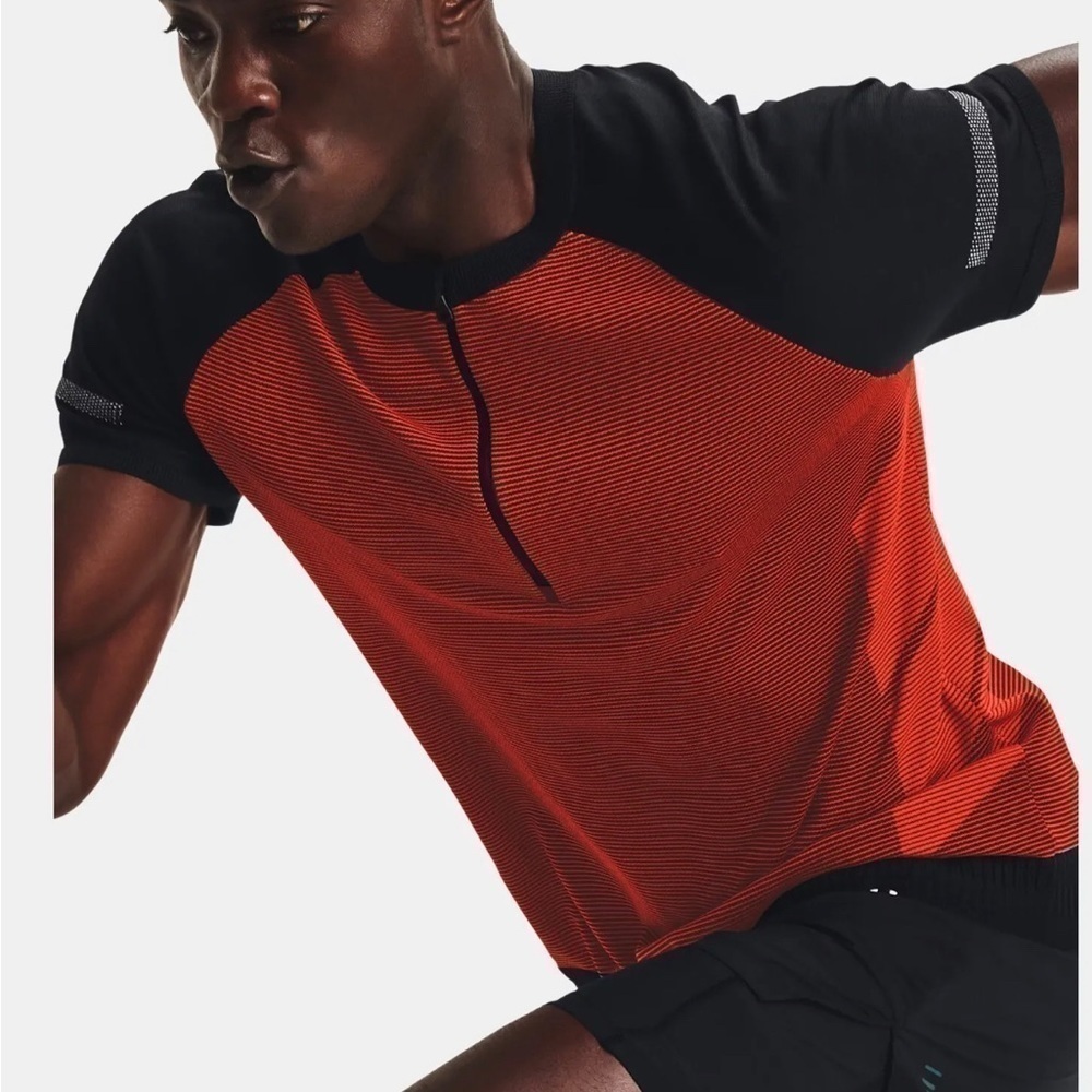 Under Armour Men's UA IntelliKnit ¼ Zip Short Sleeve Size XL 1366503 - Picture 6 of 7